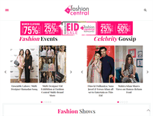 Tablet Screenshot of fashioncentral.pk